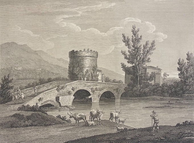 rome_pont_lucano_et_le_mausolee_de_plautii_par_pietro_parboni_italie