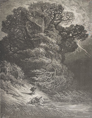 le_chene_et_le_roseau_gustave_dore_xylographie_fable_de_la_fontaine_1865