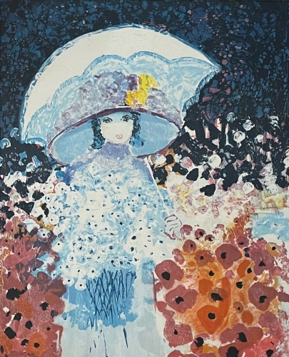 femme_a_lombrelle_dans_le_gout_art_nouveau_vers_1980_signature_illisible