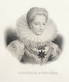 gabrielle_destrees_1573-1599_gravure_de_1839_favorite_henri_iv_roi_de_france