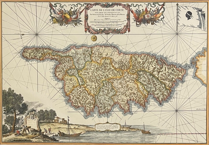 carte_de_lisle_de_corse_1768_a_priori_retirage_xxe_sur_verge_lana