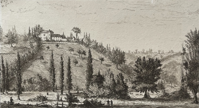 bahus_lancien_chateau_landes_gravure_de_1864_nouvelle-aquitaine_france