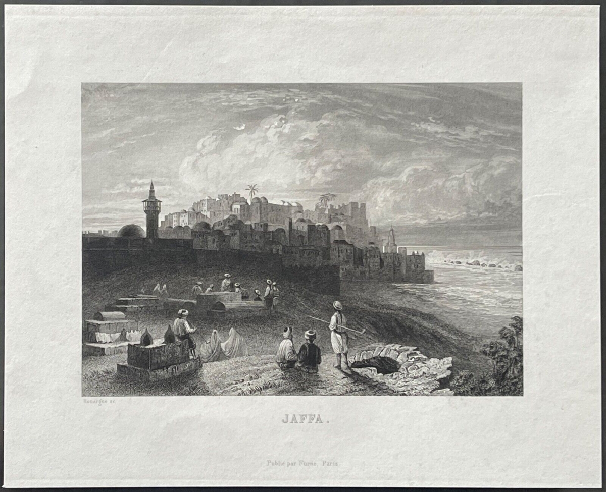 jaffa_tel_aviv_gravure_par_rouargue_vers_1838_israel_palestine