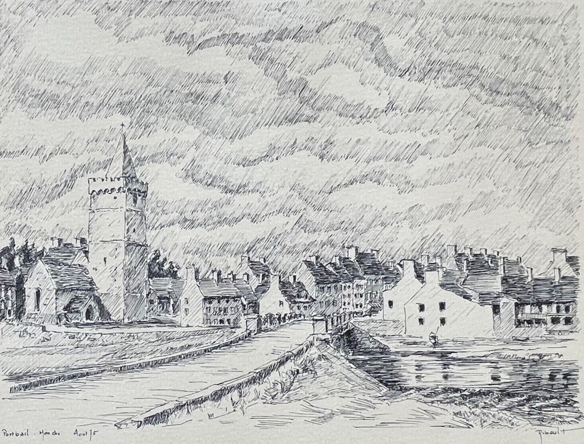 portbail_ou_port-bail_dessin_a_lencre_de_ribault_1975_manche_normandie