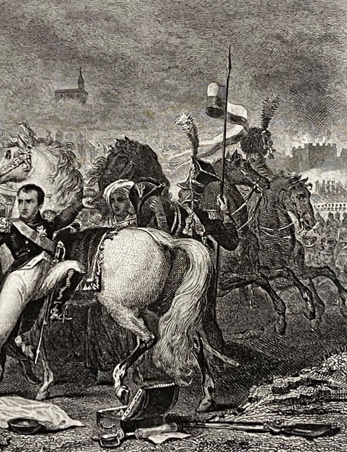 napoleon_bonaparte_blesse_au_pied_devant_ratisbonne_1809_allemagne_regensburg