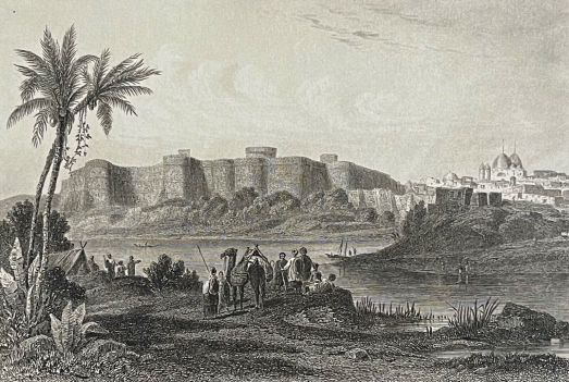 mansura_sindh_pakistan_1863_lithographie_de_dureau_xixe