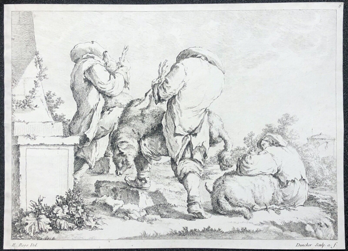 trois_hommes_attrapent_moutons_balthasar_anton_dunker_heinrich_roos_xviii_mouton