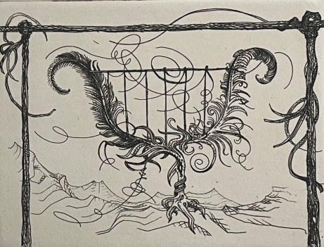 roland_grunberg_1933-2021_symbolisme_chaise_violoncelle_plume_ecole_juive_nanc
