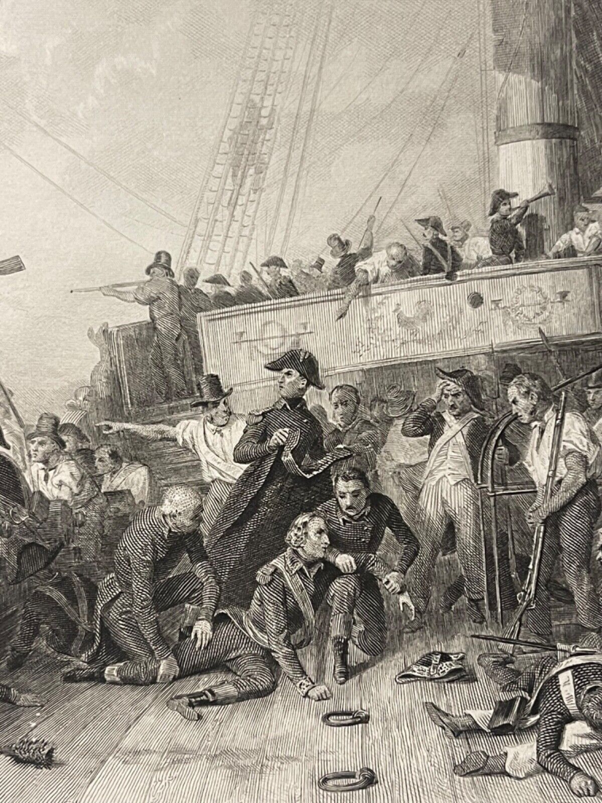 mort_amiral_magon_de_medine_a_trafalgar_1805_empire_napoleon_vers_1836_nelson