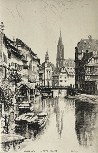 strasbourg_bas-rhin_petite_france_leopold_robin_copper_engraving_c1930_alsace
