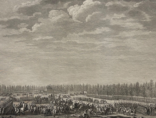 paris_revolution_lafayette_fait_desarmer_aux_champs-elysees_1789_gravure_1804