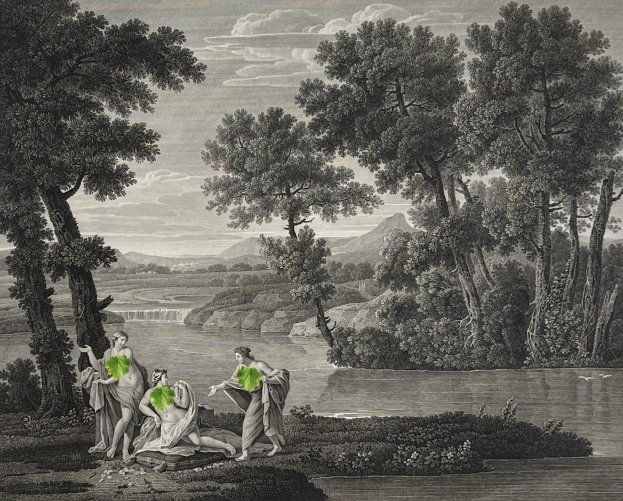 le_bolognese_giovanni_francesco_grimaldi_des_femmes_sortant_du_bain_1850