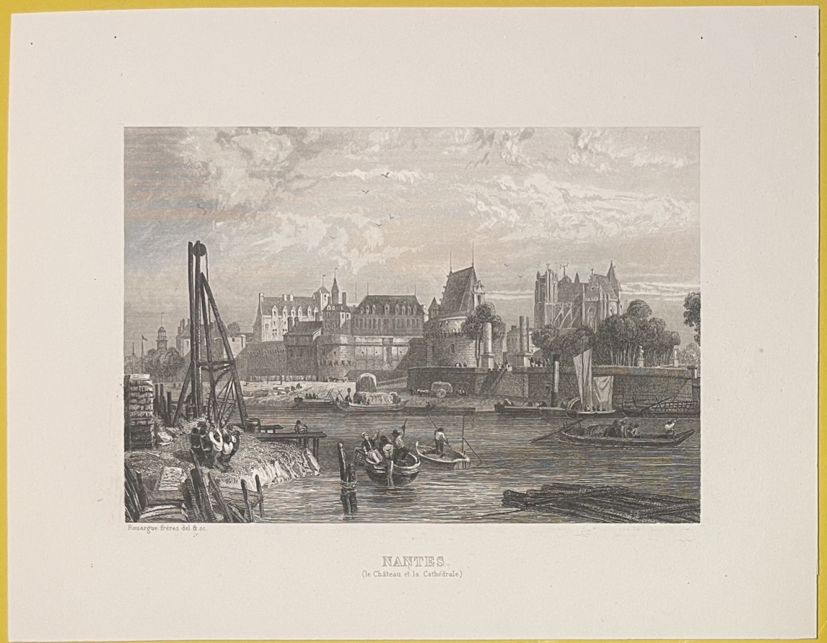 nantes_chateau_et_cathedrale_gravure_par_rouargue_1834_loire-atlantique_france