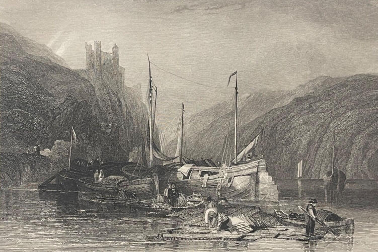 allemagne_chateau_de_falkenberg_baviere_dapres_stanfield_gravure_1832