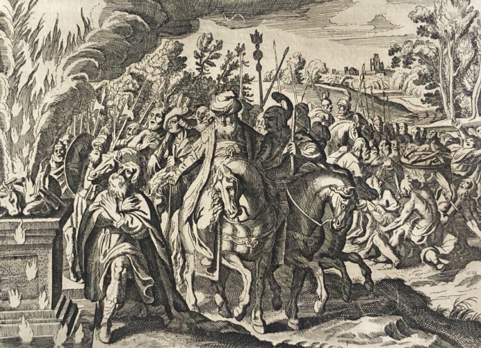 sacrifice_d_elie_pretres_idole_de_baal_dapres_merian_xvii_genese_israel_rois