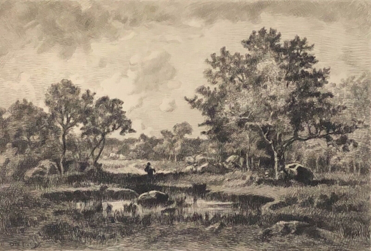diaz_de_la_pena_clairiere_grave_par_paillard_en_pointe_seche_c_1910_barbizon