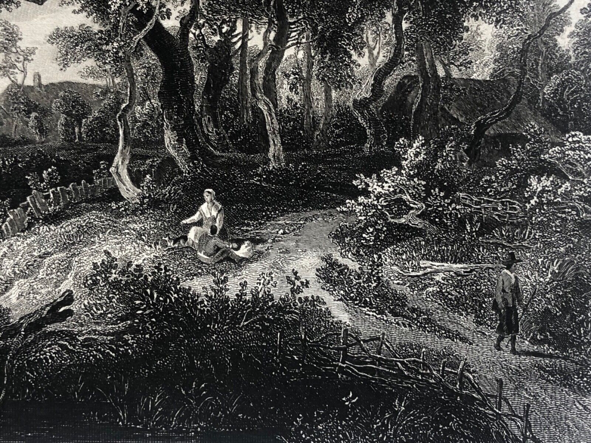 meindert_hobbema_1638-1709_le_vieux_moulin_grave_par_cousin_en_1863