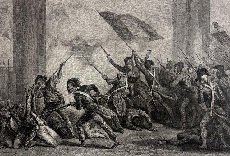 revolution_francaise_10_aout_1792_chute_de_la_monarchie_gravure_vers_1850_xixe