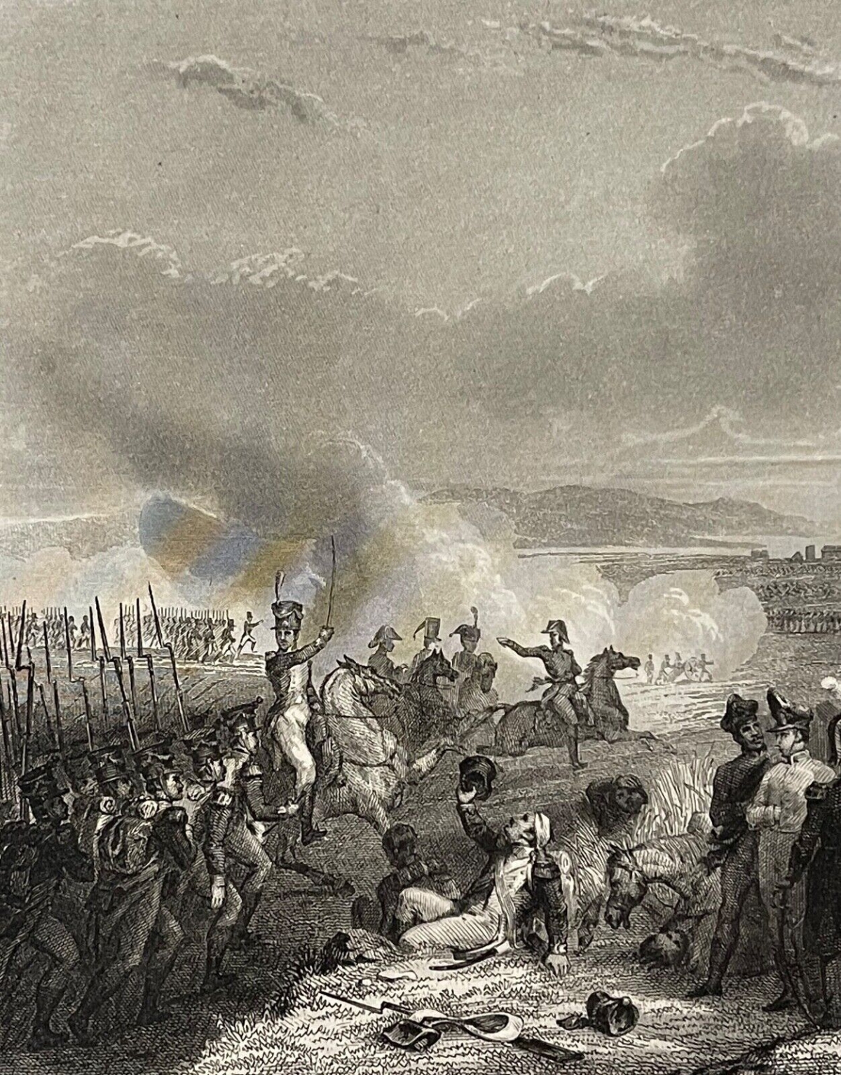hongrie_bataille_de_raab_1809_gyor_eugene_de_beauharnais_napoleon_vers_1840