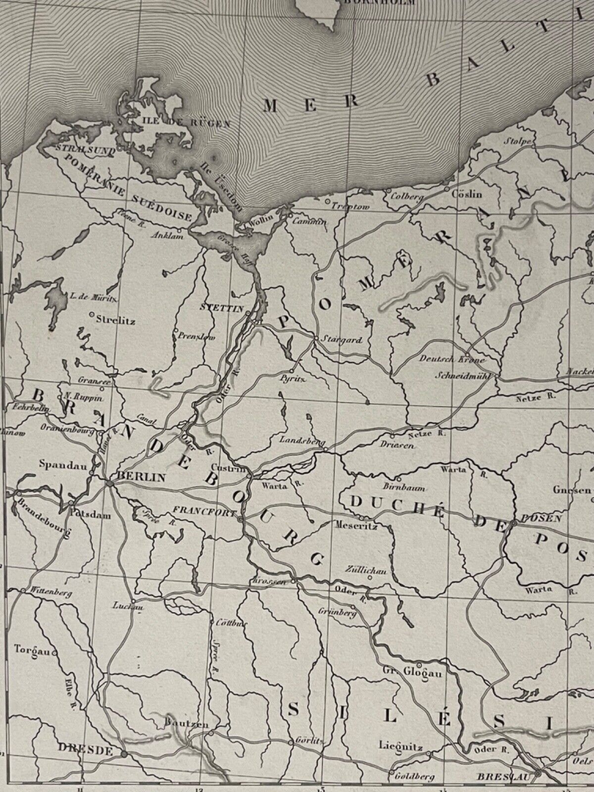 pologne_et_prusse_orientale_sous_empire_napoleon_bonaparte_carte_1848