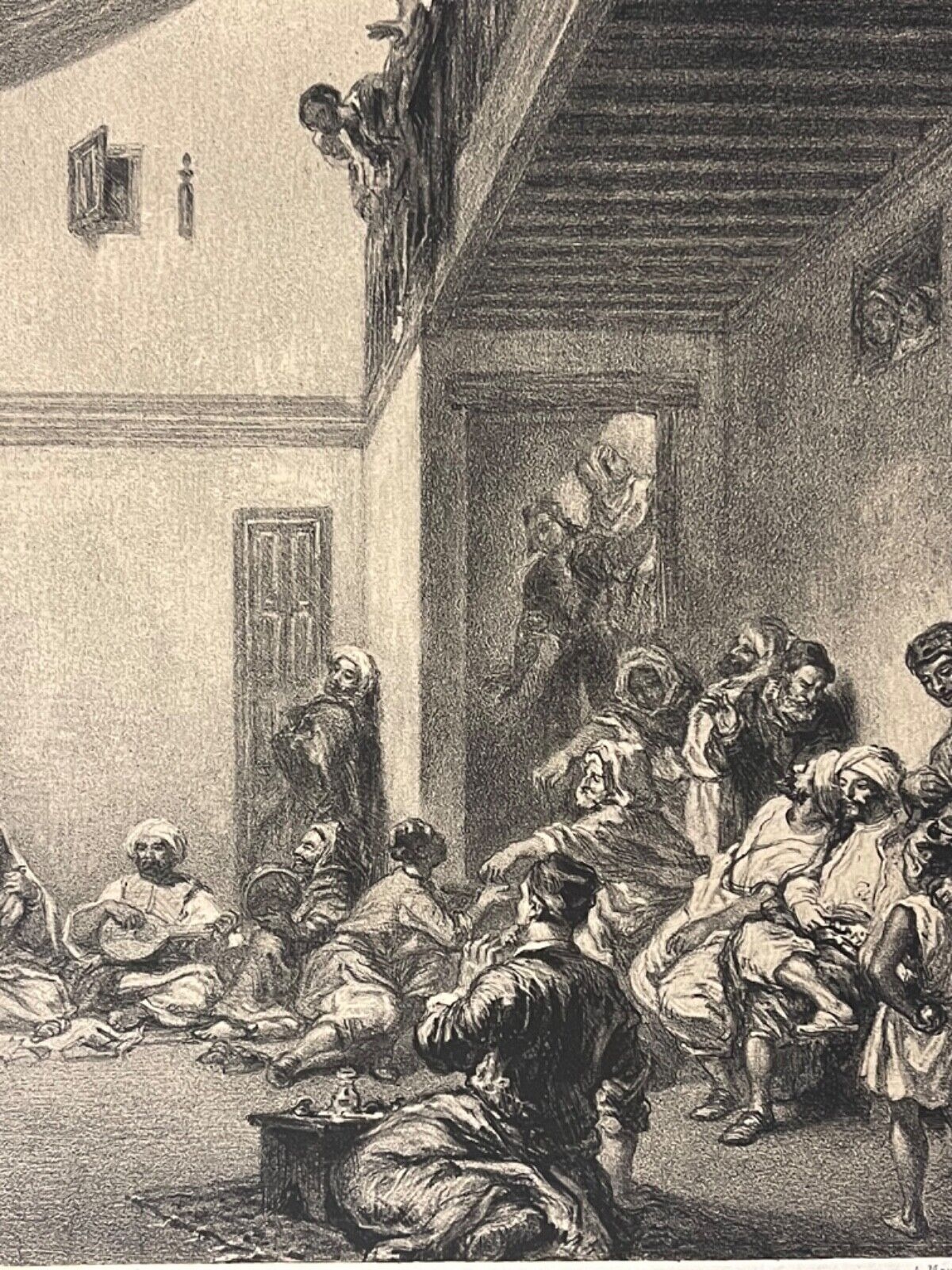 eugene_delacroix_noce_juive_a_rabat_au_maroc_lithographie_mouilleron_1849