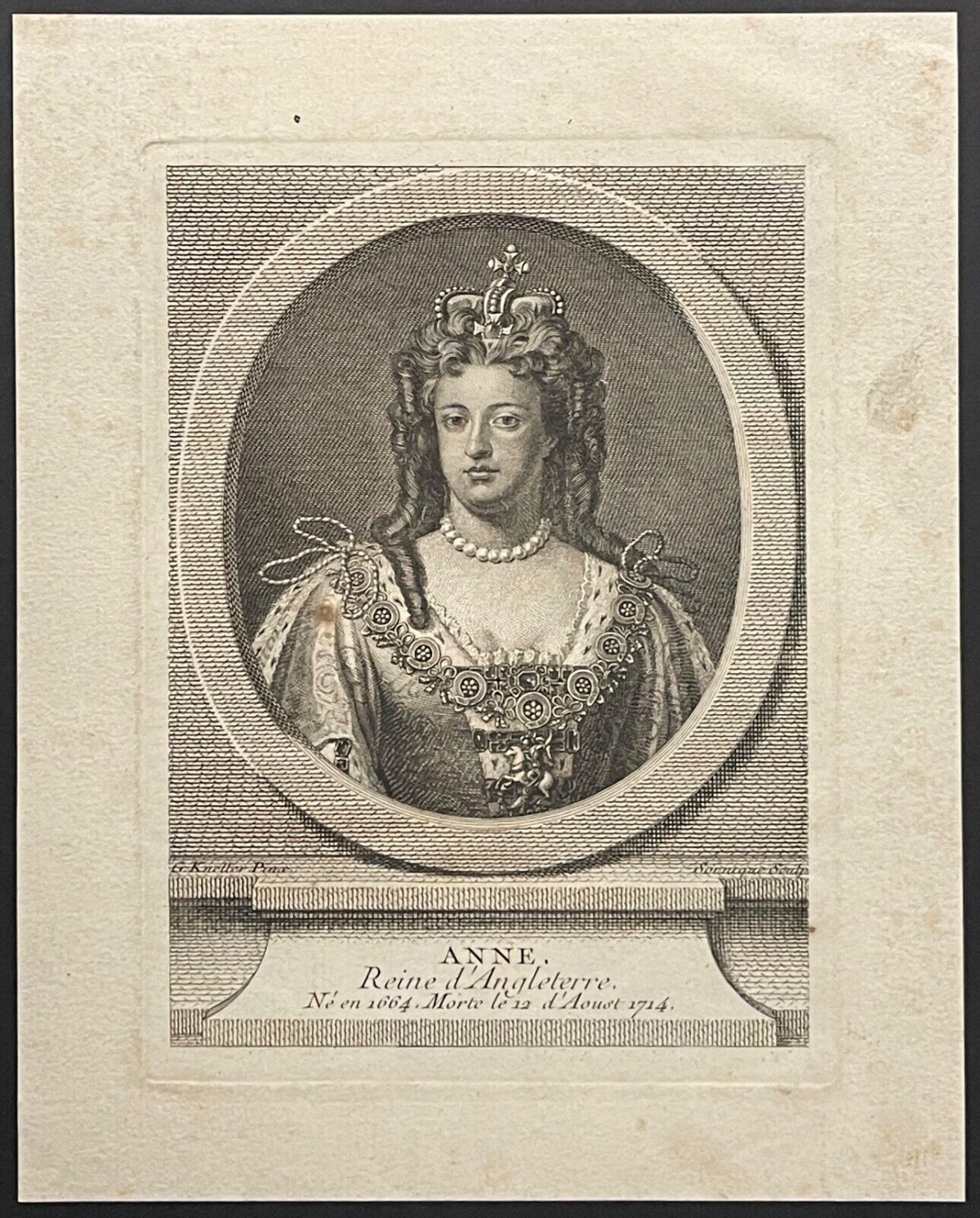anne_reine_dangleterre_ecosse_et_irlande_1665-1714_stuart_gravure_1750