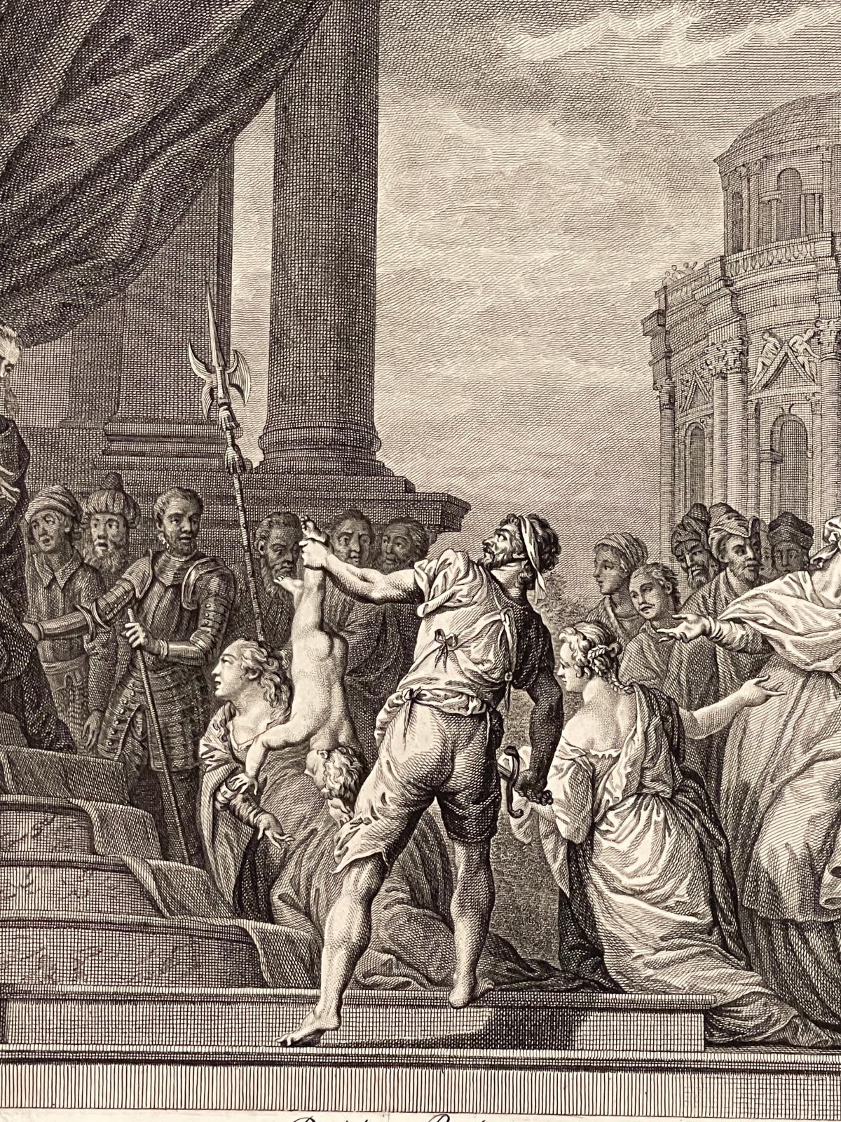 paolo_veronese_le_jugement_de_salomon_graveur_louis_croutelle_tirage_1786