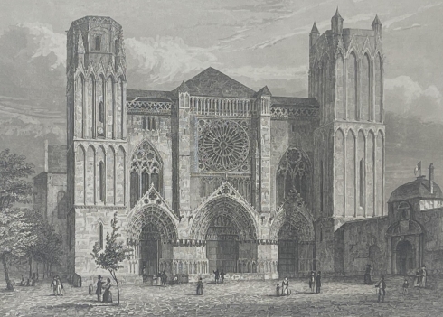 cathedrale_saint-pierre_de_poitiers_vienne_france_gravure_vers_1834