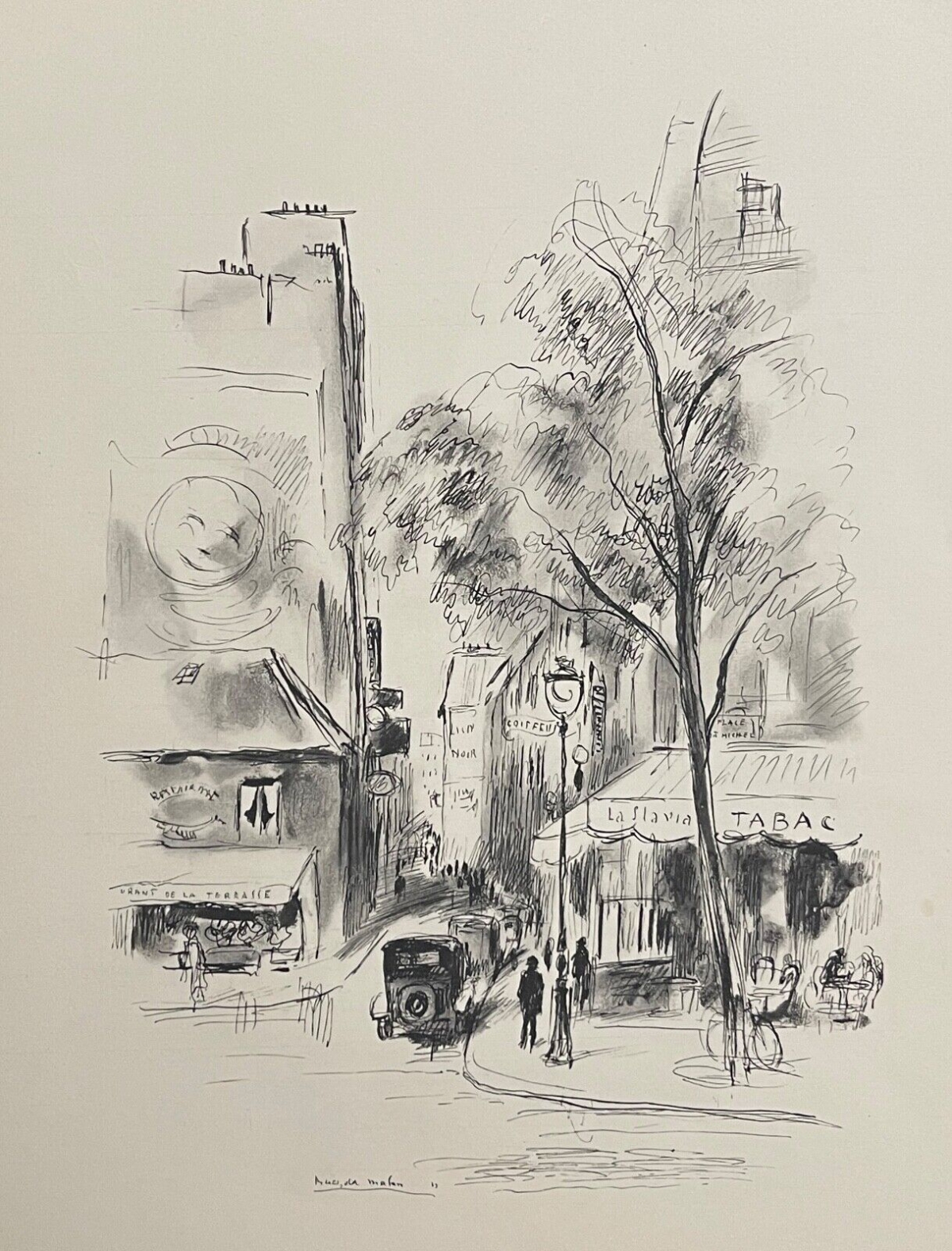 paris_quartier_latin_en_1933_lithographie_de_berthold_mahn_1881-1975_france