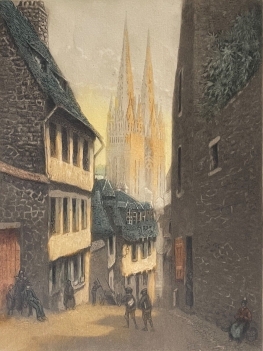 quimper_rue_du_lycee_bretagne_aquatinte_signee_gauguet_vers_1910_france