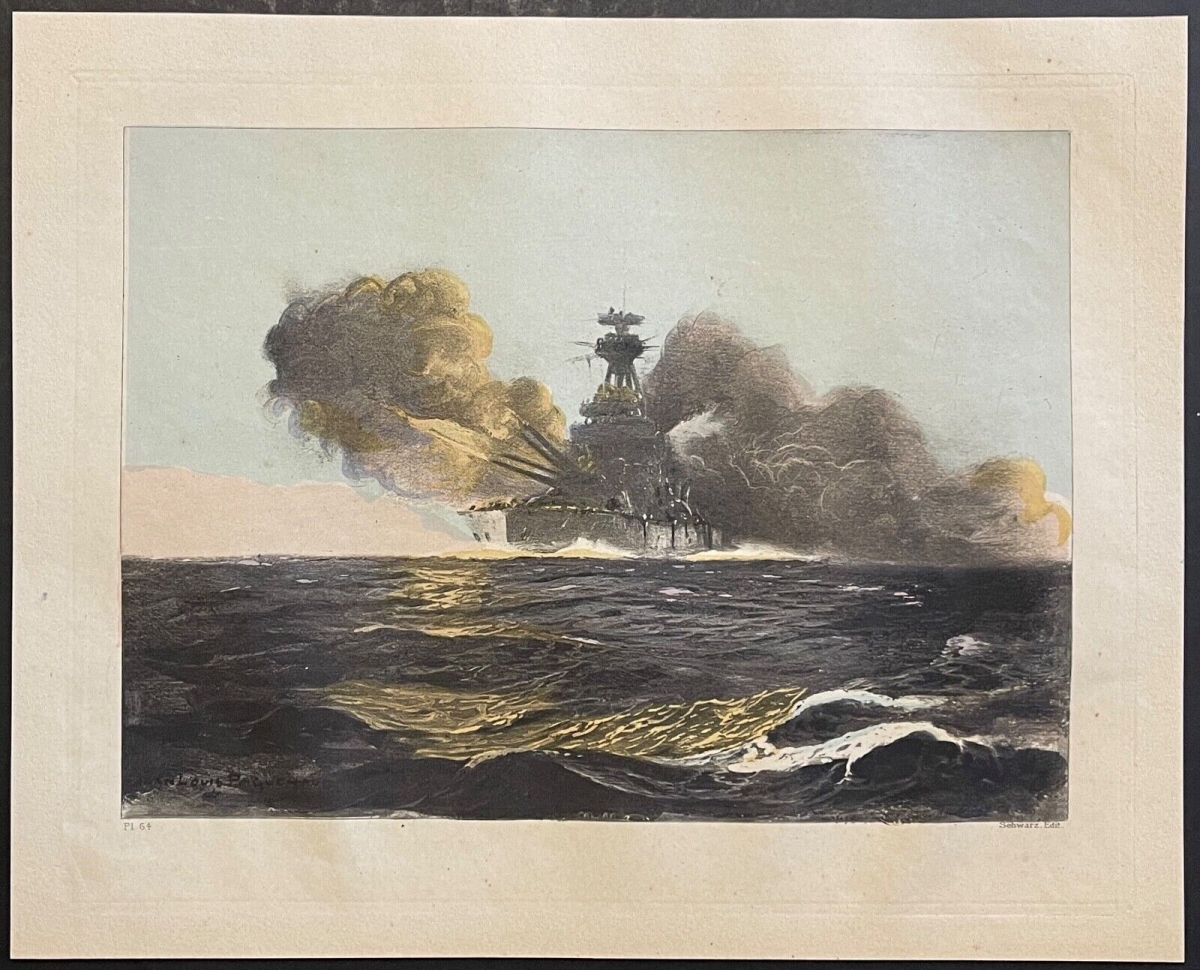 cuirasse_hms_queen_elizabeth_royal_navy_aux_dardanelles_aquatinte_c_1920_marine