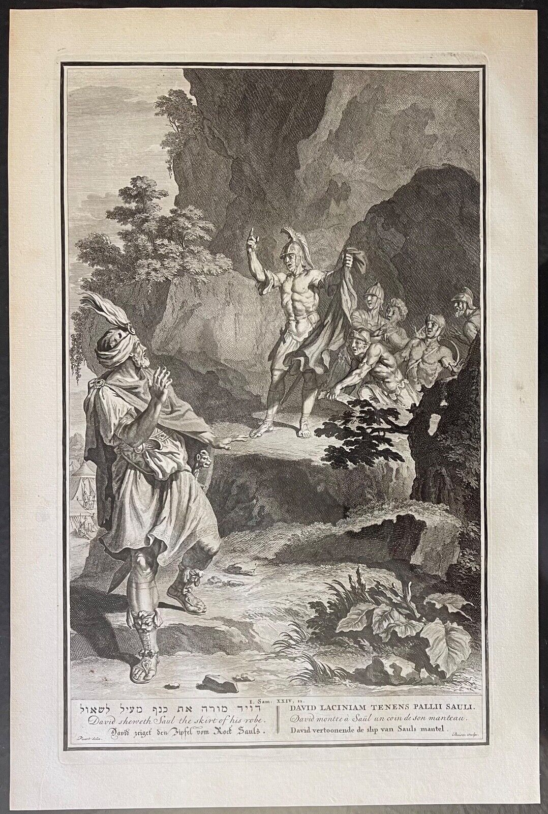 david_montre_son_manteau_a_saul_1728_par_bernard_picart_1673-1733