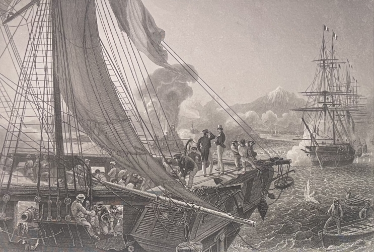 mexique_france_prise_du_fort_saint-jean_dulloa_et_vera-cruz_1838_gravure_1840