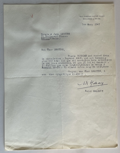 andre_malraux_1901-1976_pantheon_lettre_autographe_a_jean_lescure_1947