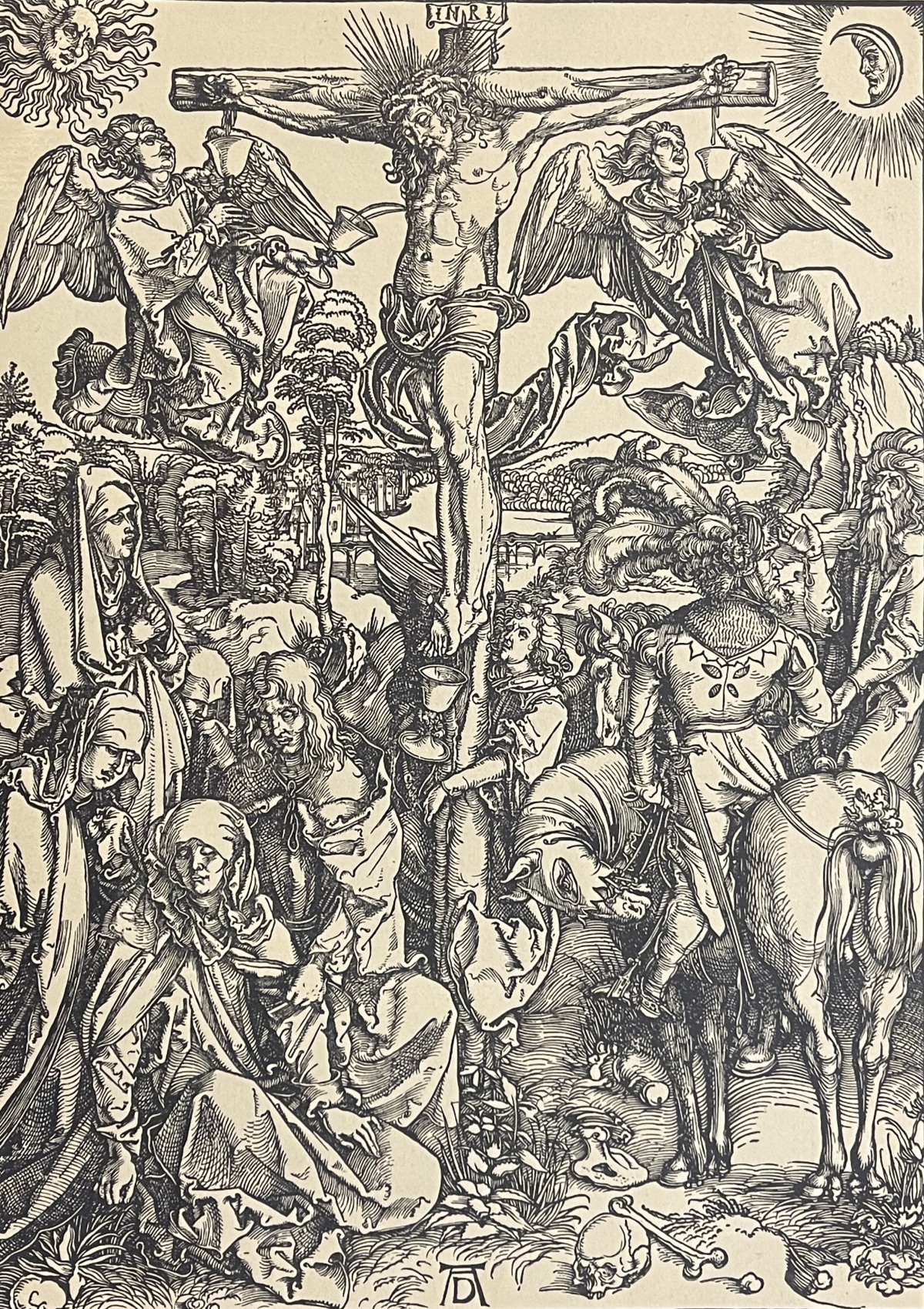 albrecht_durer_1471-1528_grande_passion_la_crucifixion_bois_grave_c_1900_christ