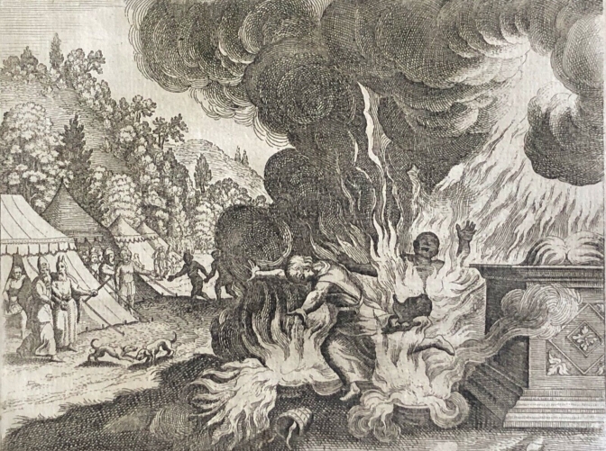 nadab_&_abiu_fils_aaron_dapres_merian_xviie_genese_israel_juges_feu_tabernacle