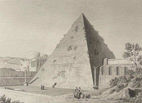 rome_pyramide_de_cestius_italie_gravure_par_bury_1850