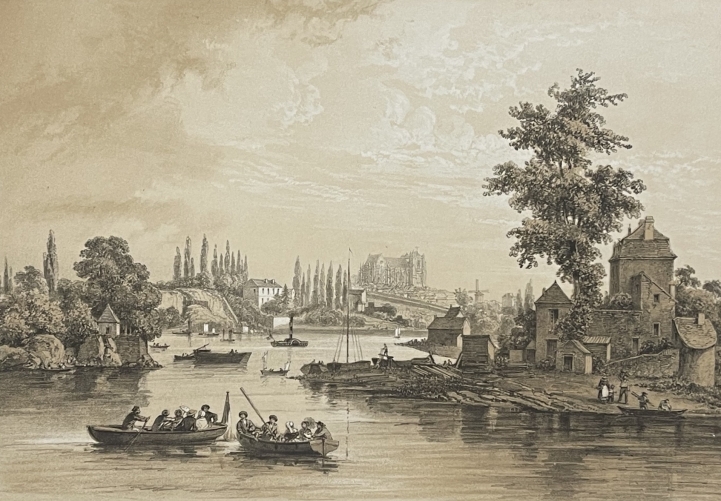 nantes_bords_de_l_erdre_a_la_patache_bretagne_lithographie_1860_felix_benoist