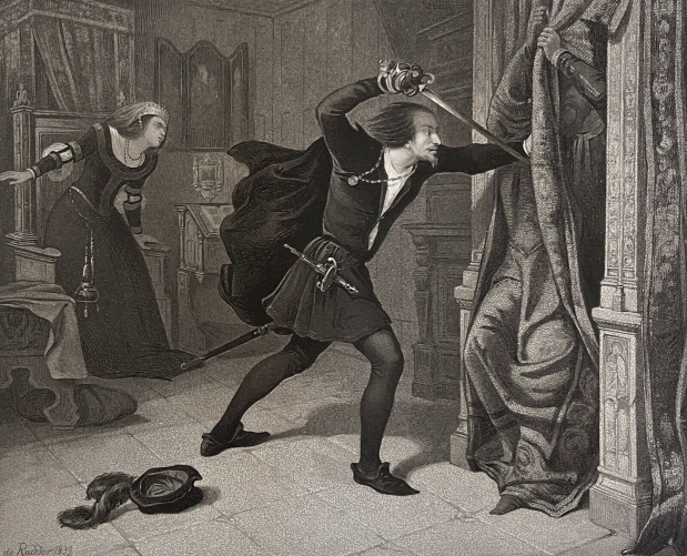hamlet_dapres_rudder_gravure_originale_1839_william_shakespeare_polonius_france
