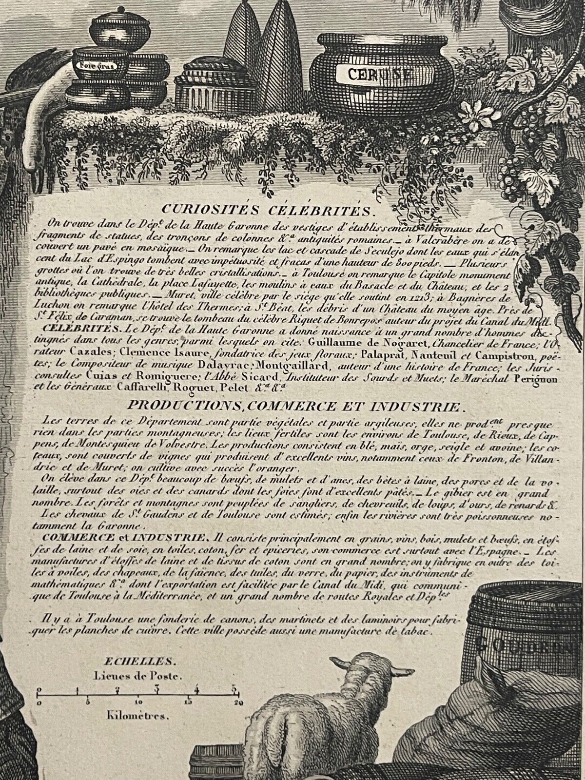 haute_garonne_departement_carte_de_1850_france_languedoc_gascogne_occitanie