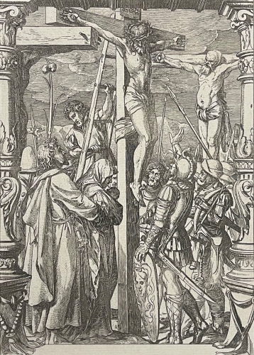holbein_hans_1497-1543_la_passion_christ_crucifixion_graveur_ed_lievre_1877