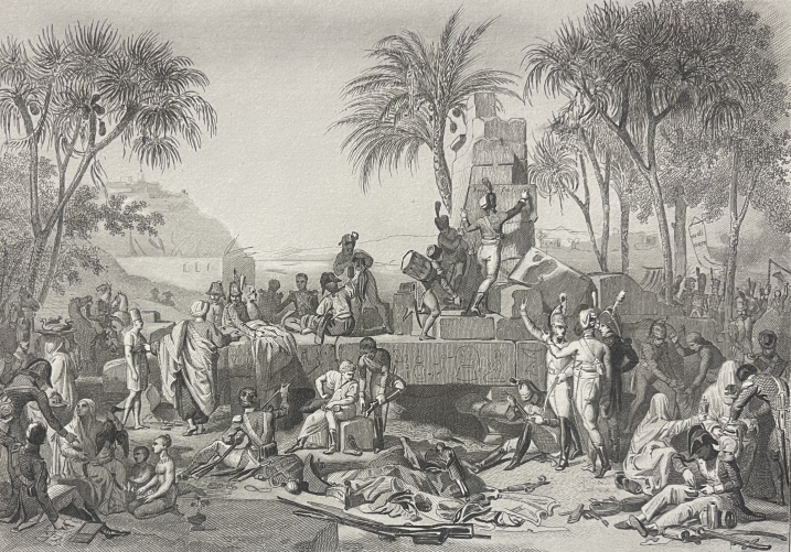 egypte_armee_francaise_a_sienne_1799_gravure_vers_1840_napoleon_bonaparte
