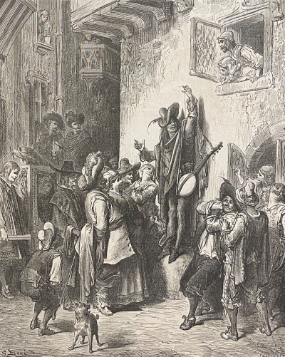 le_fou_qui_vend_de_la_sagesse_gustave_dore_xylographie_fable_de_la_fontaine_1868