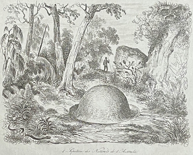 australie_sepulture_des_naturels_aborigene_gravure_de_1835_australia