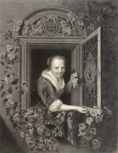 la_grappe_de_raisin_dapres_gabriel_metsu_1629-1667_graveur_g_levy_en_1863