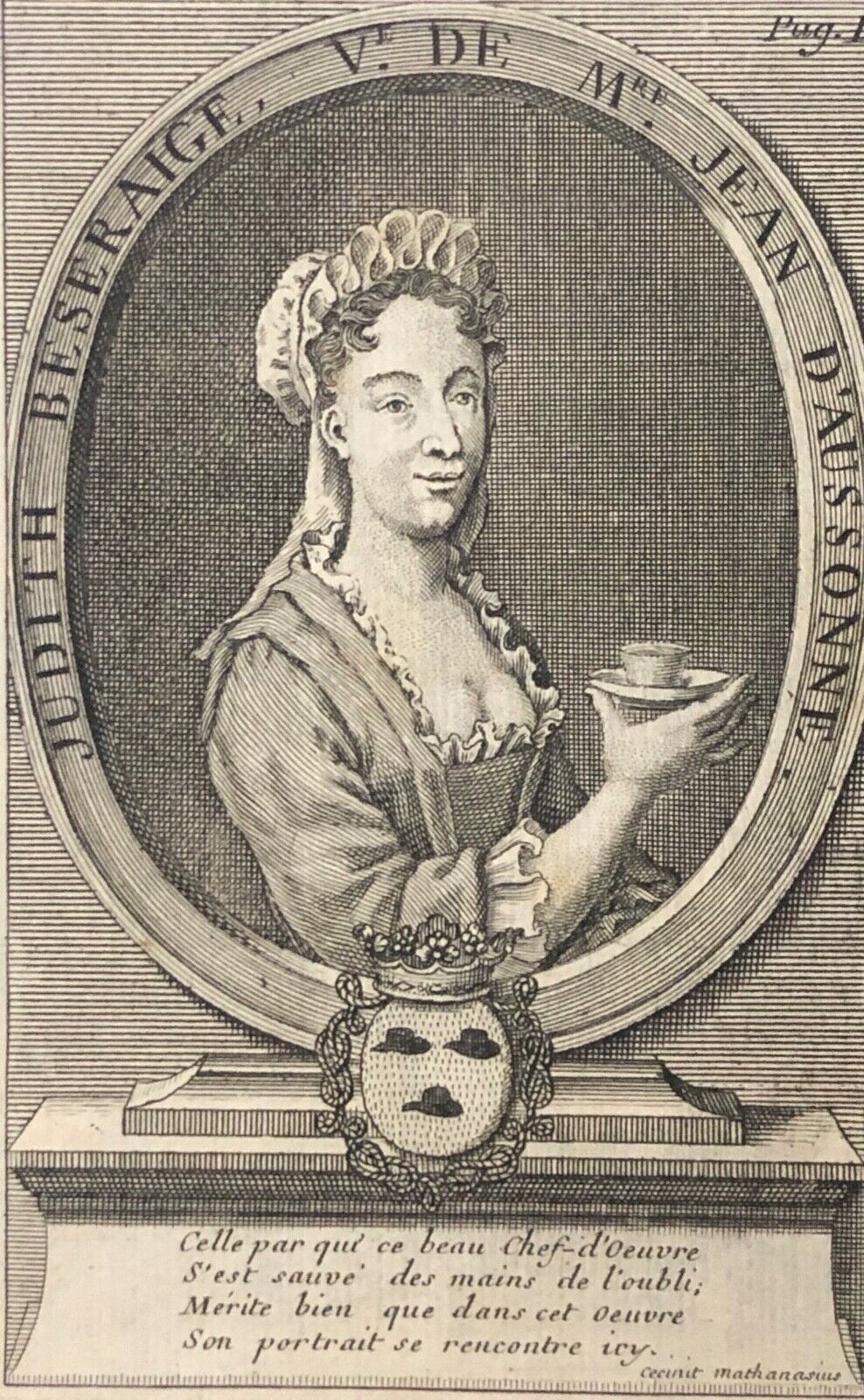 chrisostome_mathanasius_portrait_judith_beseraige_femme_jean_d_aussonne_xviie