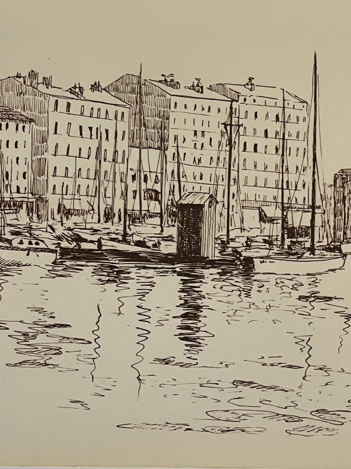 marseille_vieux_port_vers_1970_gravure_xxe_provence_france