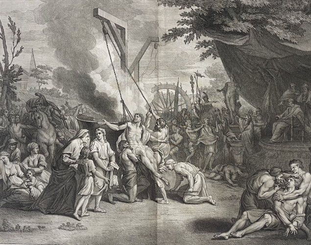 cruaute_contre_les_sept_freres_machabees_1728_bernard_picart_1673-1733