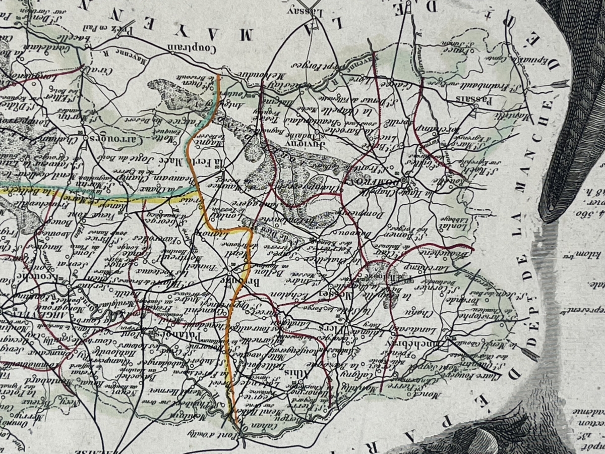 orne_departement_carte_originale_de_1850_france_normandie