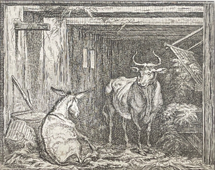 l_ane_et_le_boeuf_claude_gillot_1673-1722_gravure_de_1719_france
